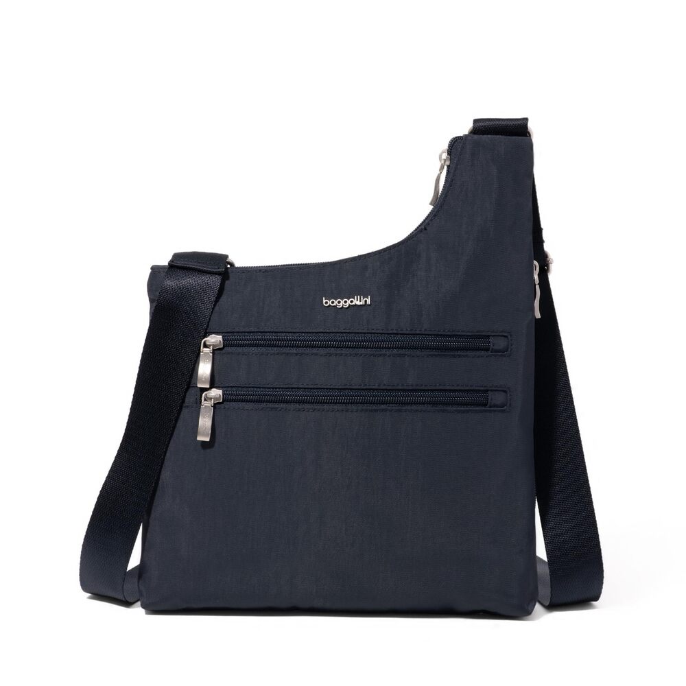 3718 Drift Slim Crossbody Bag 10.6"x13" Lightweight Water-resistant Travel